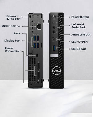 Refurbished Dell OptiPlex 5080 Micro i5-10500T Windows 11 Pro Tiny Desktop PC – buy online in USA at Refubly