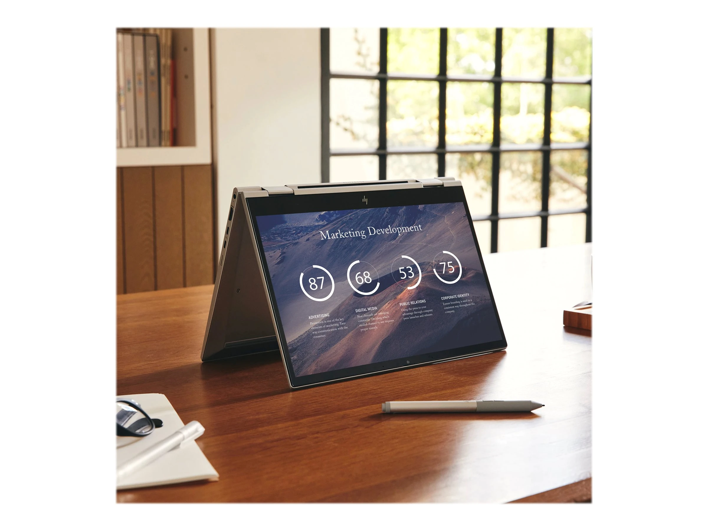 HP EliteBook x360 830 G8 13" Touchscreen Laptop, Intel Core i5-1145G7, 16GB RAM, 512GB SSD