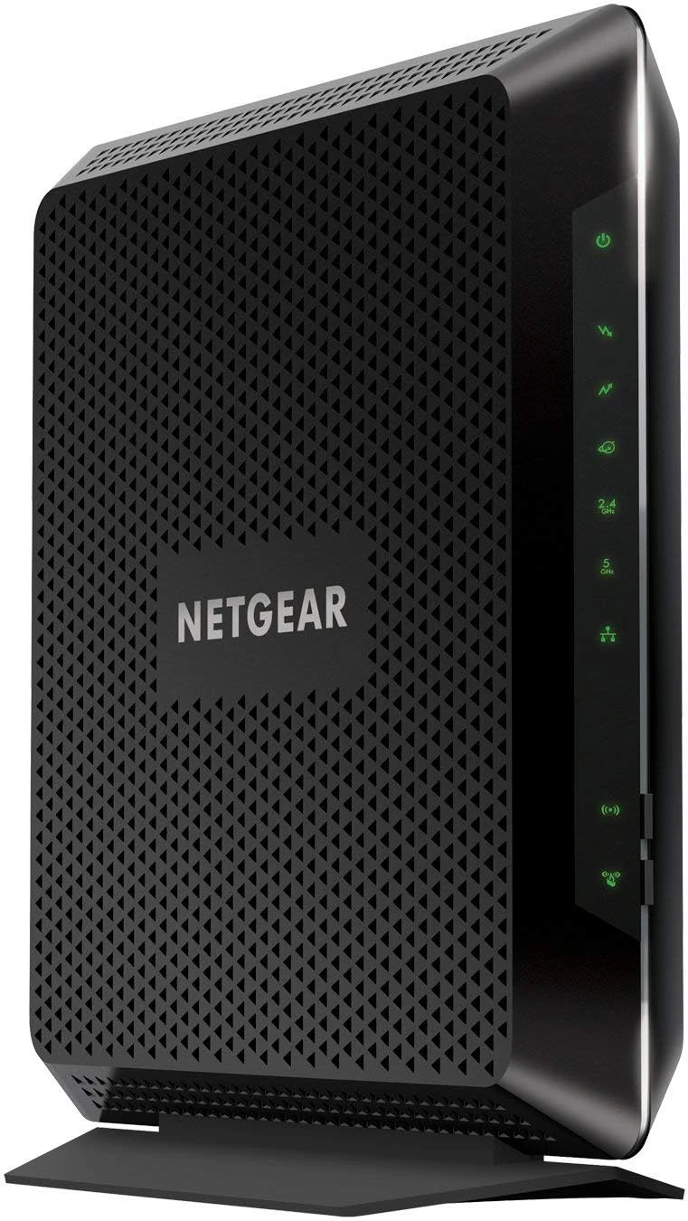 Netgear Nighthawk C7000 Cable Modem WiFi Router Combo Black Renewed