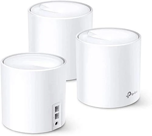 TP-Link Deco X60 WiFi 6 AX3000-3 Pack - Whole-Home Mesh Wi-Fi System (Renewed)