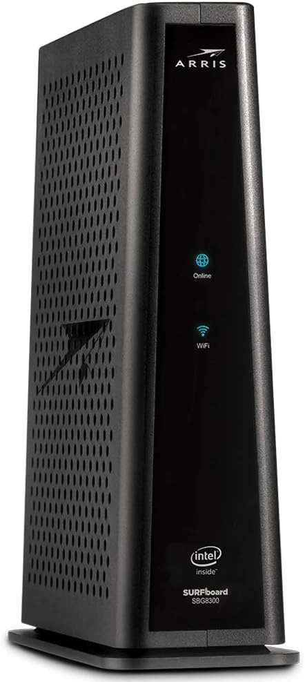 ARRIS - SURFboard DOCSIS 3.1 Cable Modem &amp; Dual-Band Wi-Fi Router Black (Renewed)