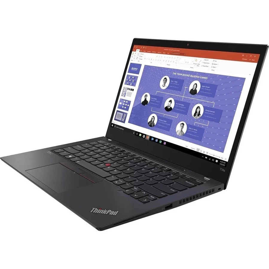Refurbished (Good) - Lenovo ThinkPad T14s Gen 2 14" Laptop - Villi Black (Intel i5-1145G7 / 16 GB RAM / 256 GB SSD / Windows 11 Pro)