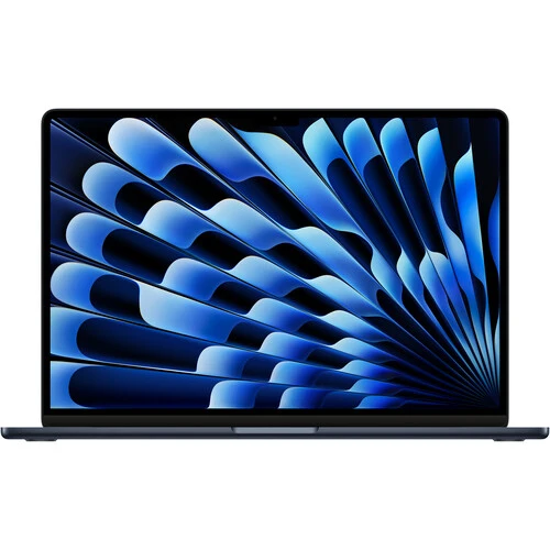 Refurbished (Fair) - Apple MacBook Air w/ Touch ID (2024) 15" Laptop - Midnight (Apple M3 / 8 GB RAM / 256 GB SSD / MacOS)