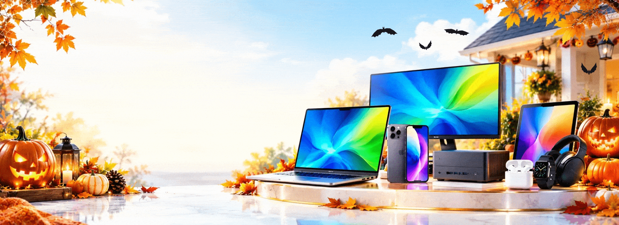 THE HALLOWEEN TECH EVENT — Frightening Good Deals On Refurbished Tech — Discover Spooktacular  Saving on Your Favorite Tech